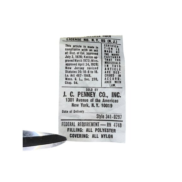 Vintage JCPenney Crib Quilt & Pillow Set Lace Edge Floral Baby Blanket Nursery - Picture 13 of 16